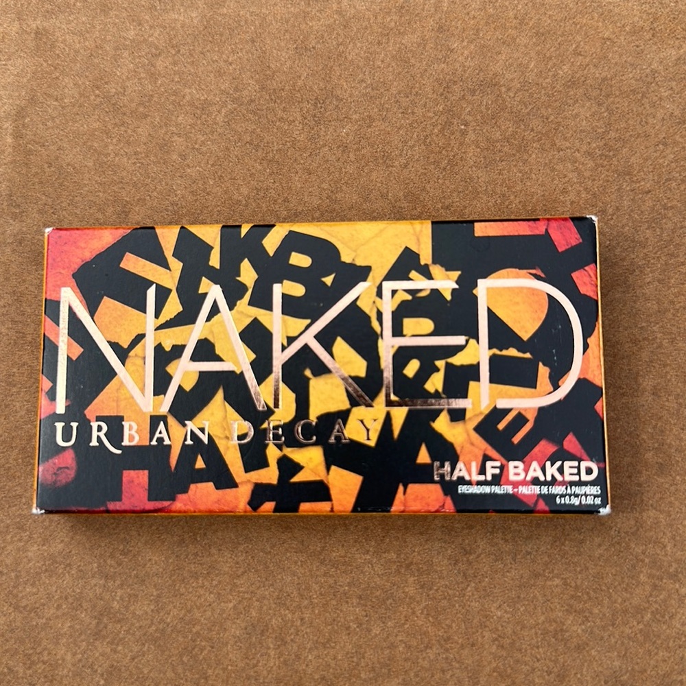 Urban Decay Naked Mini Eyeshadow Palette, Half Baked